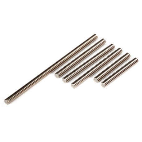 Suspension pin set, front-rear corner (hardened steel)