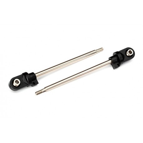 Shaft, GTX shock, 110mm (w/rod ends hollow balls) (steel)