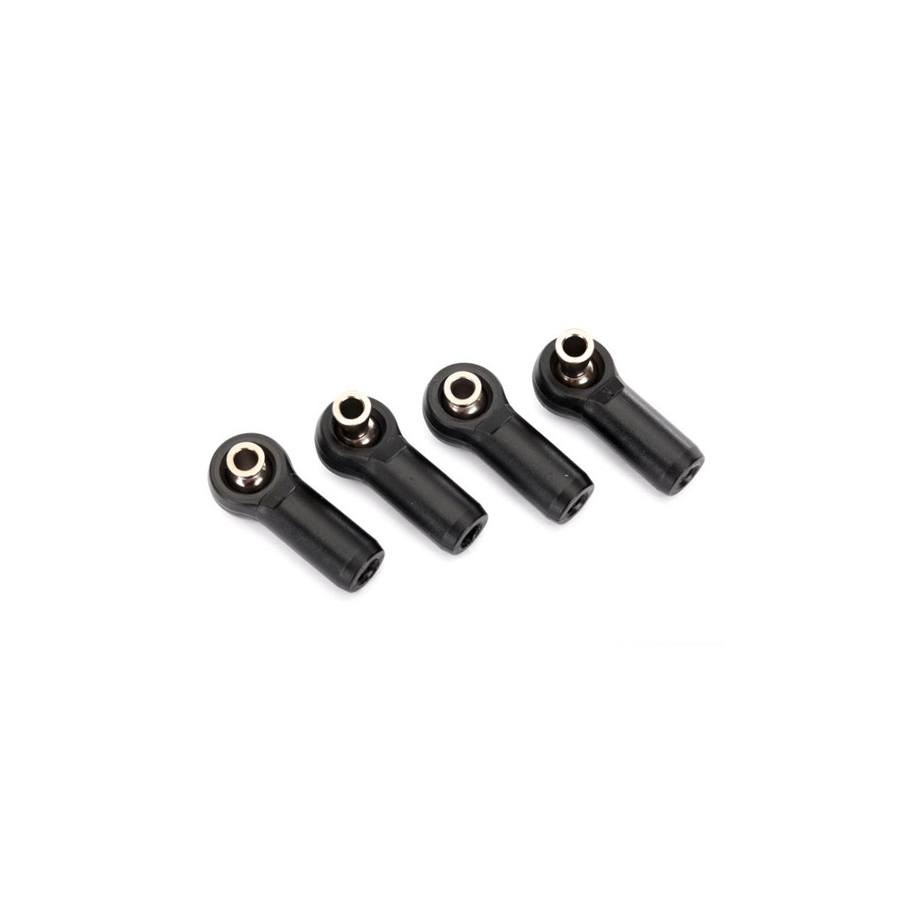 Rod ends (4) (assembled with steel pivot balls)