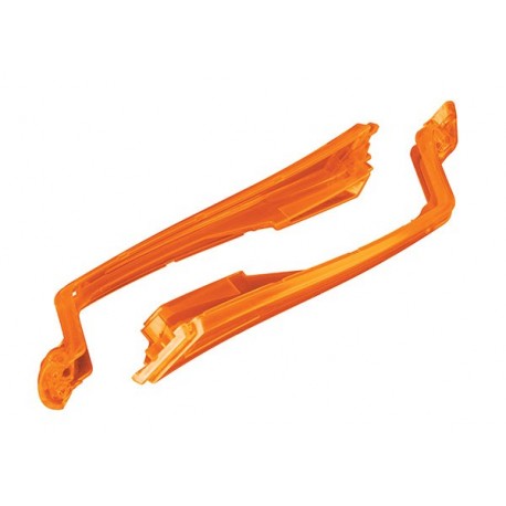 LED lens, front, orange (left-right)