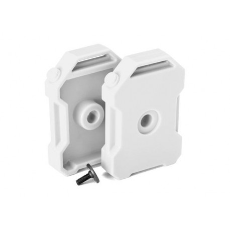 Fuel canisters white (2) 3x8 FCS
