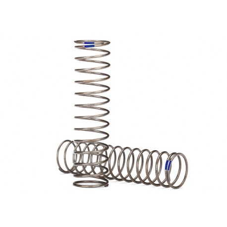 Springs, shock (natural finish) (GTS) (0.61 rate, blue strip