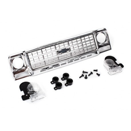 Grille, Chevrolet Blazer (1979) grille retainers (4) headlig