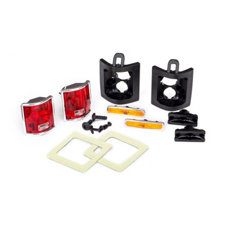 Tail lights, left-right (assembled) tail light retainers