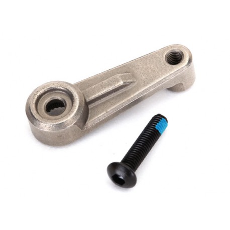 Servo horn, steering, metal 3x14 BCS