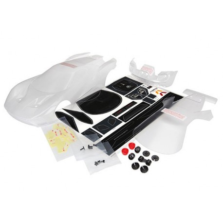 Body, Ford GT (clear, req painting) decal sheet