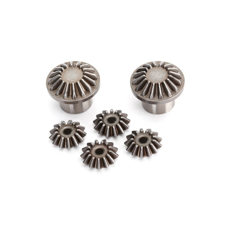Gear set differential front(output gears(2) spider gears(4))