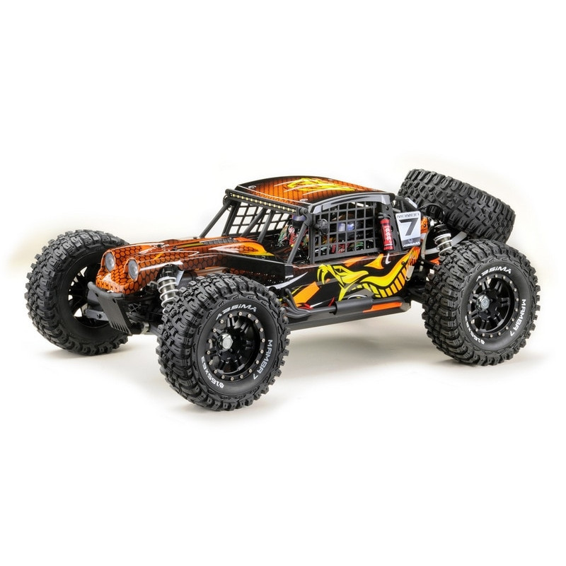 Absima 1:7 Rock Racer MAMBA 7 Orange 6S BL RTR