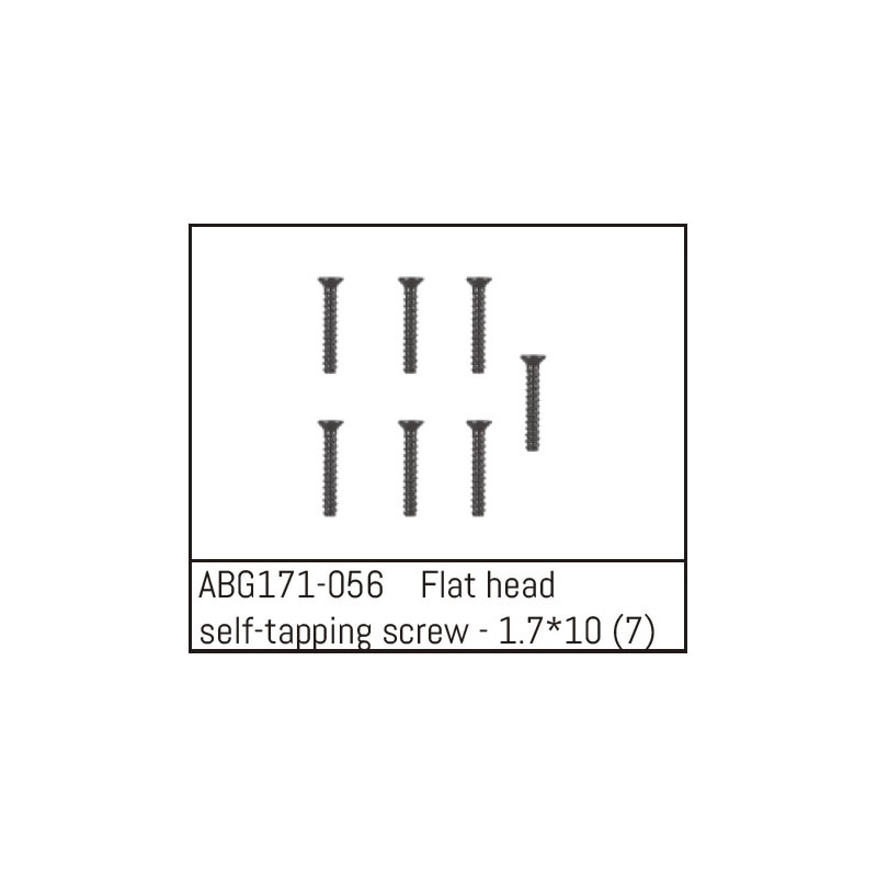 Countersunk Screw M1.7x10