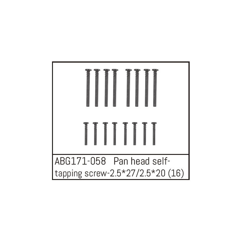 Pan Head Screw M2.5x27