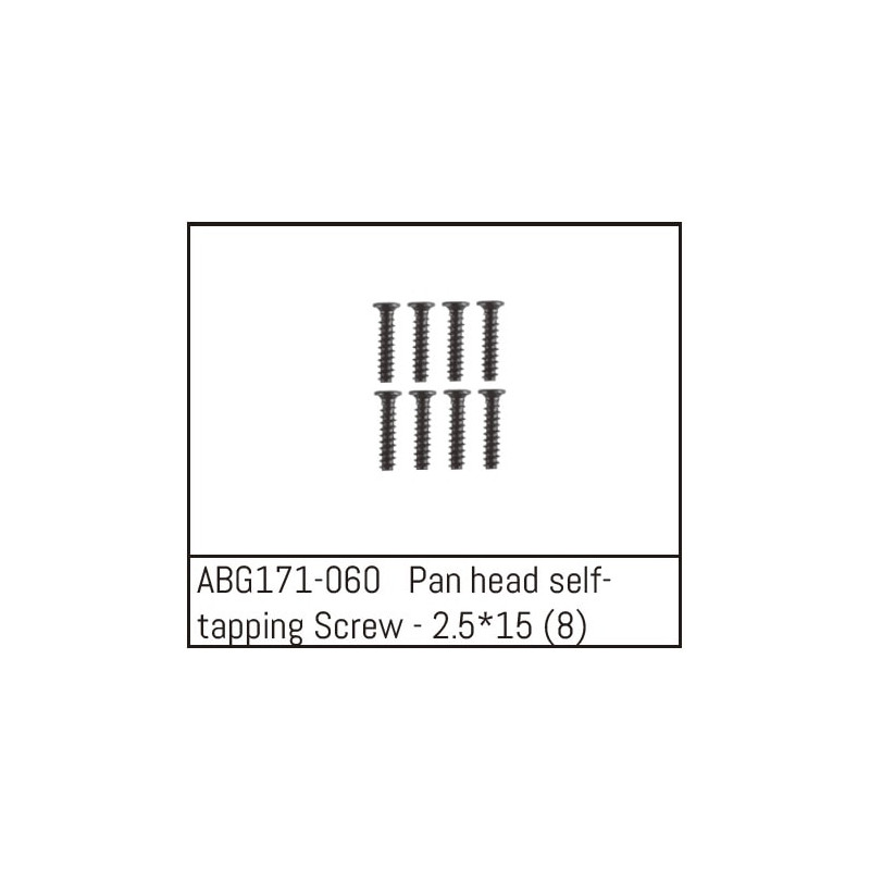 Pan Head Screw M2.5x15