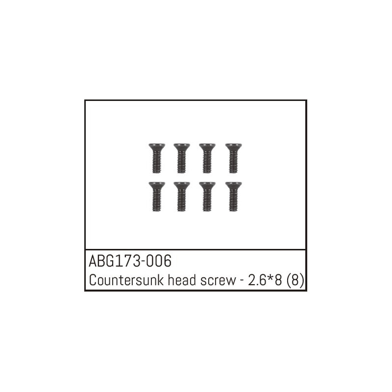 Flat Head Screw M2.3x6