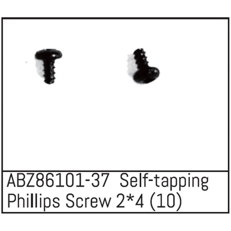 Self-tapping Phillips Screw 2x4 - Mini AMT 10