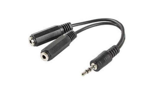 Adaptador Splitter 3.5mm 1 para 2
