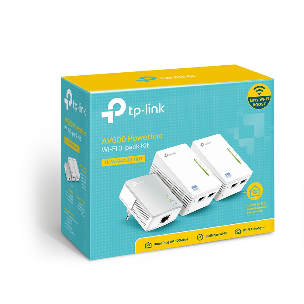 Powerline TP-link AV600 Wireless 300Mbps Kit TL-WPA4220