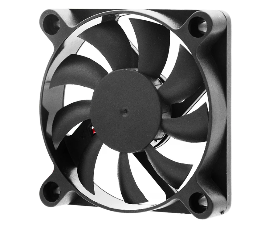 Ventoinha 60x60x10mm 2 pines 12V