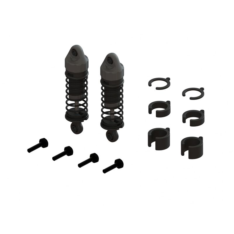 Shock set, 58mm length, 2000cst oil (2pcs)