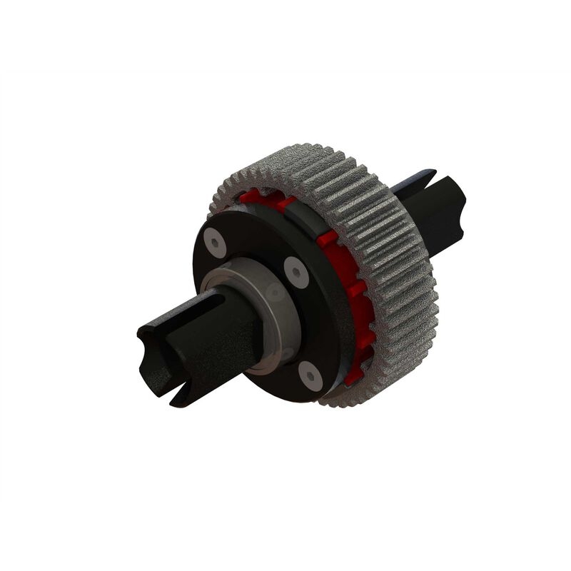 Assembled diff set center