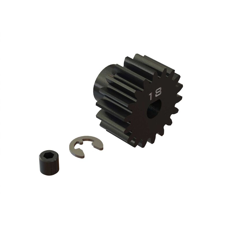 Pinion gear, 18t hd mod1 safe-d5