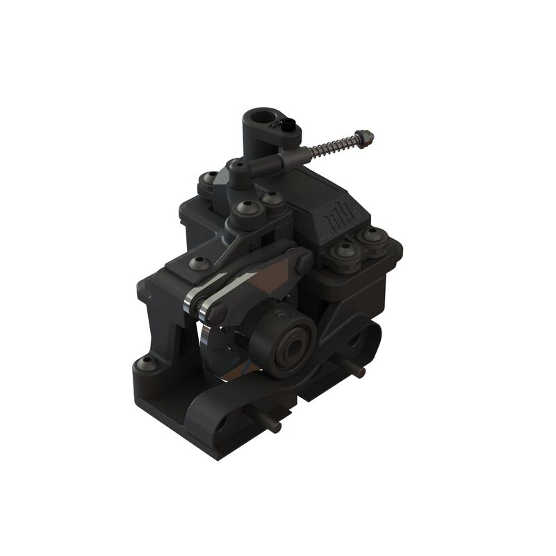 Rear brake module set including servo