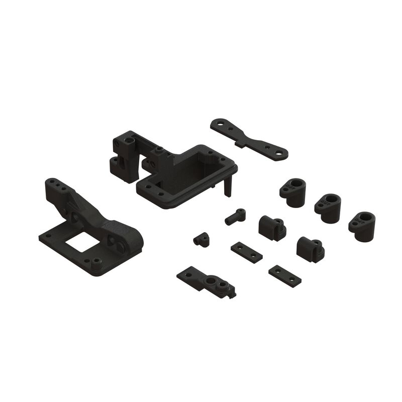 Rear brake module part set, composite