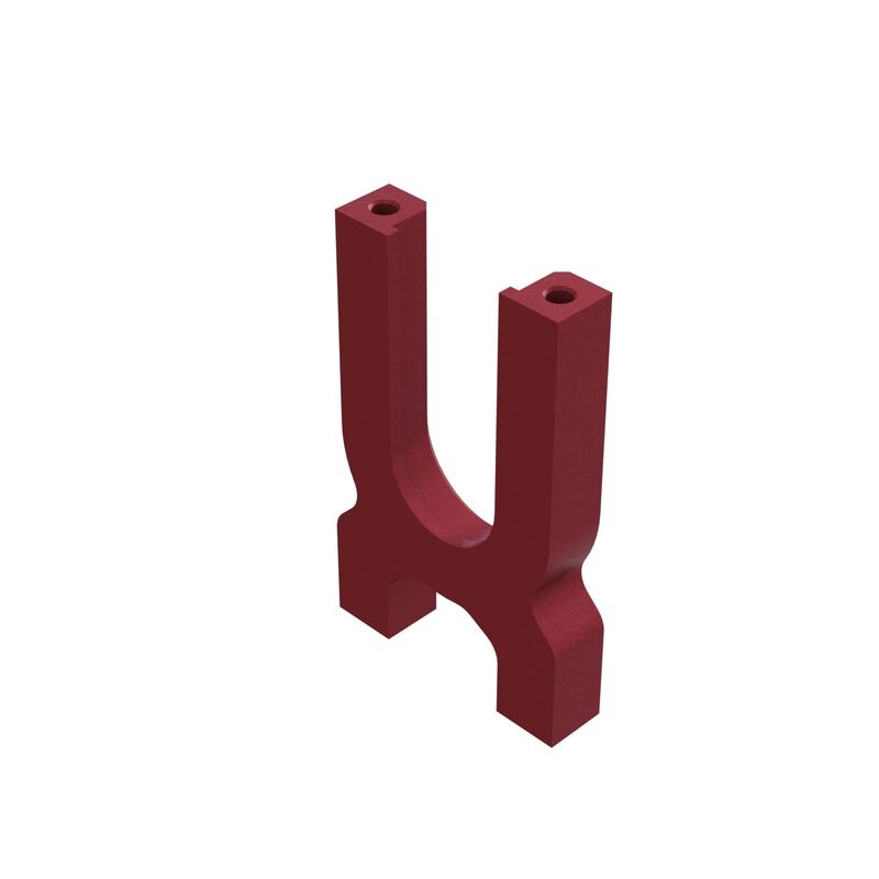 Aluminum centre diff bearing bottom holder