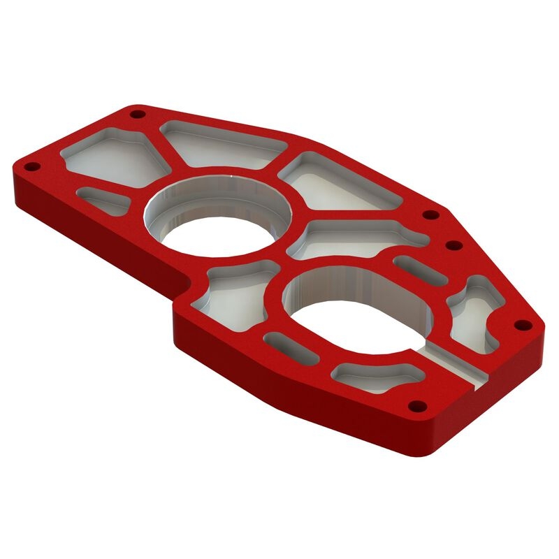 Aluminium motor mount plate for center diff