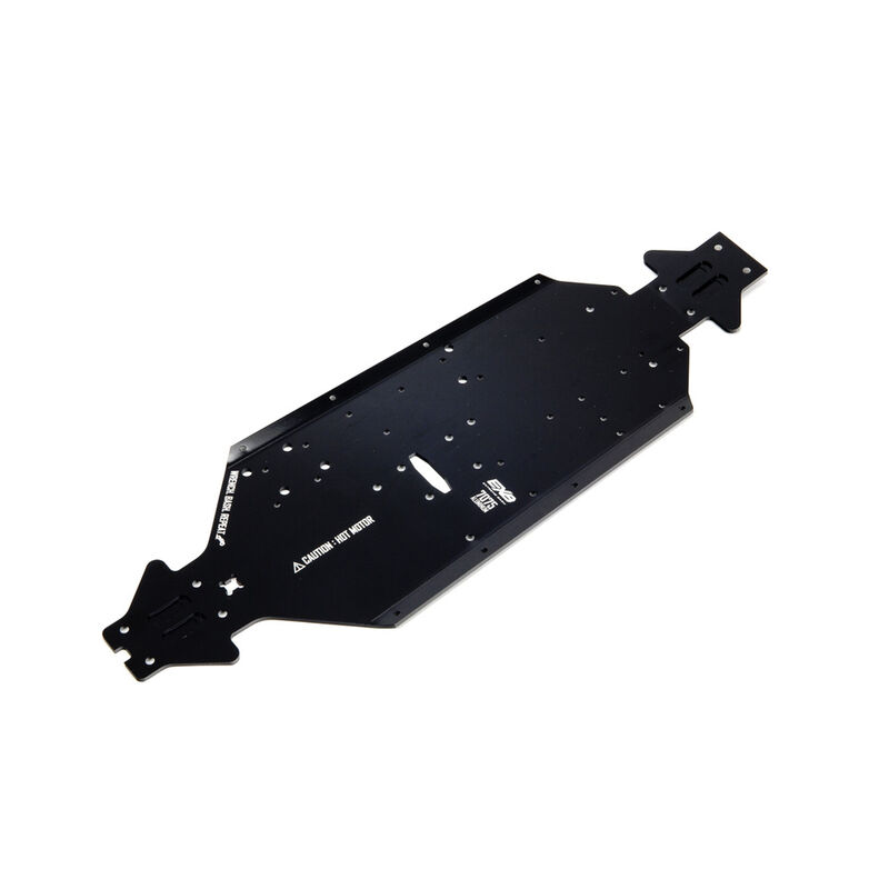Aluminum chassis cnc 7075 t6 swb black