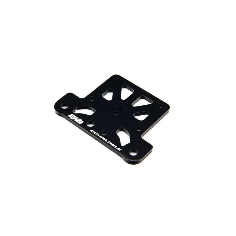 Aluminum top plate black