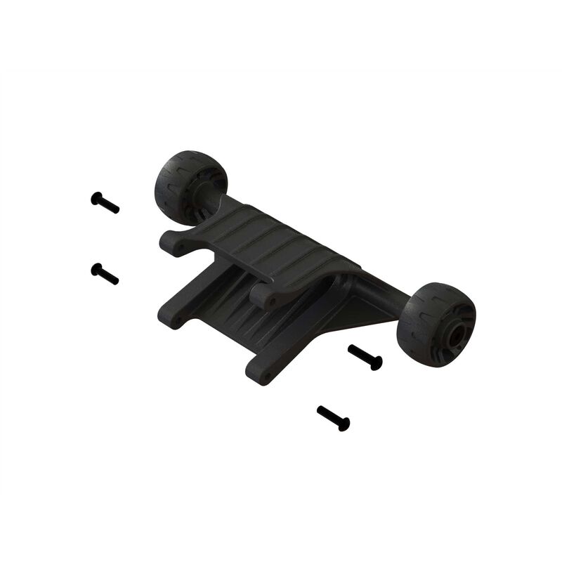 Wheelie bar set