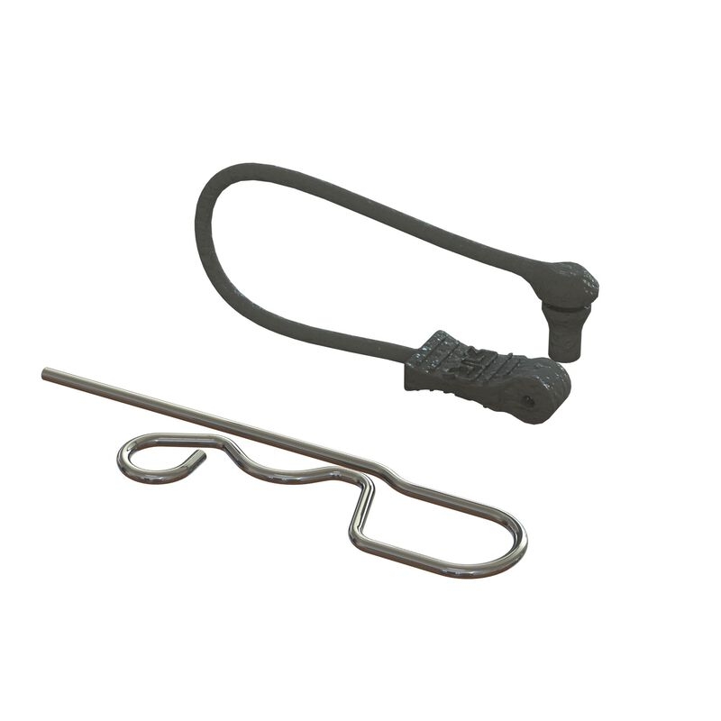 Body post spring clip set