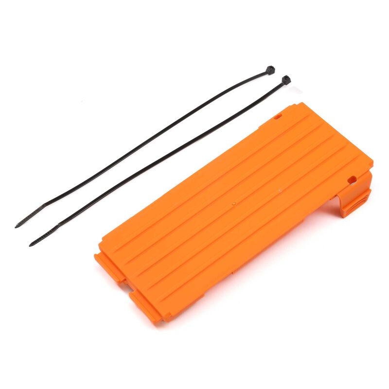 Battery door set - orange