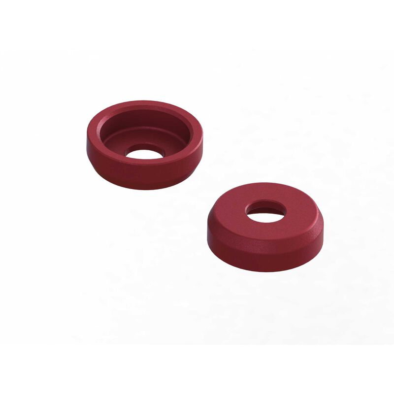 Suspension arm end cap