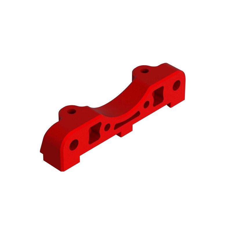 Lower suspension hanger, rear front, cnc alum