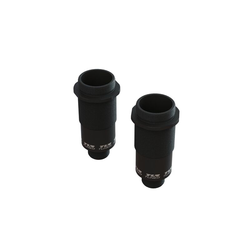 Aluminum shock body 16x49mm black