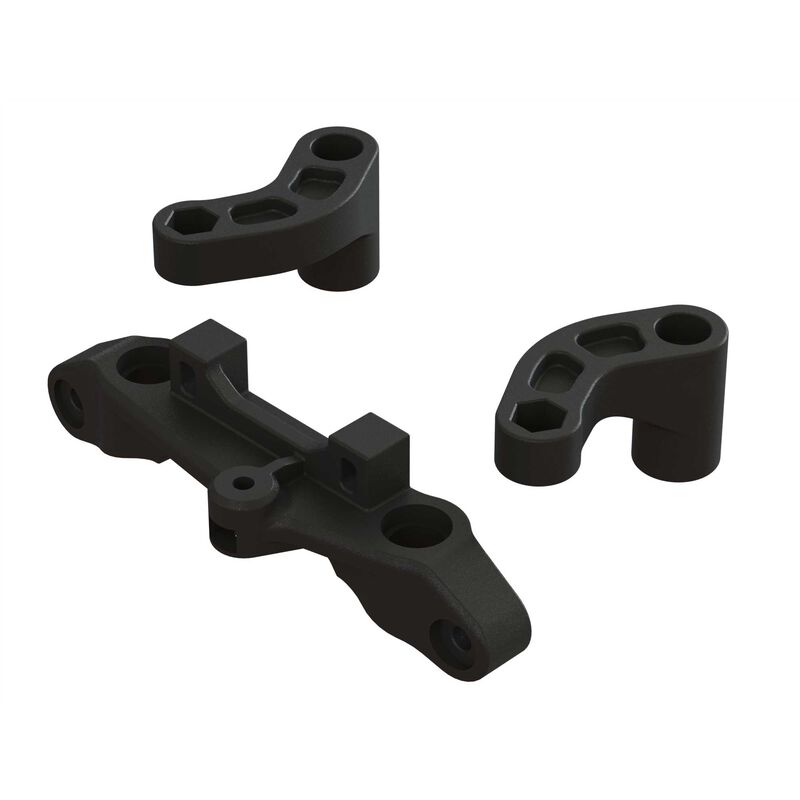 Composite steering bellcrank set