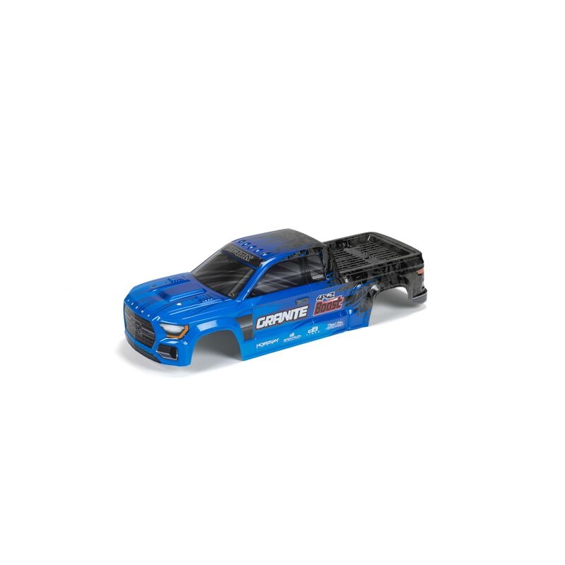 Granite 4x2 painted decaled trimmed body blu/blk