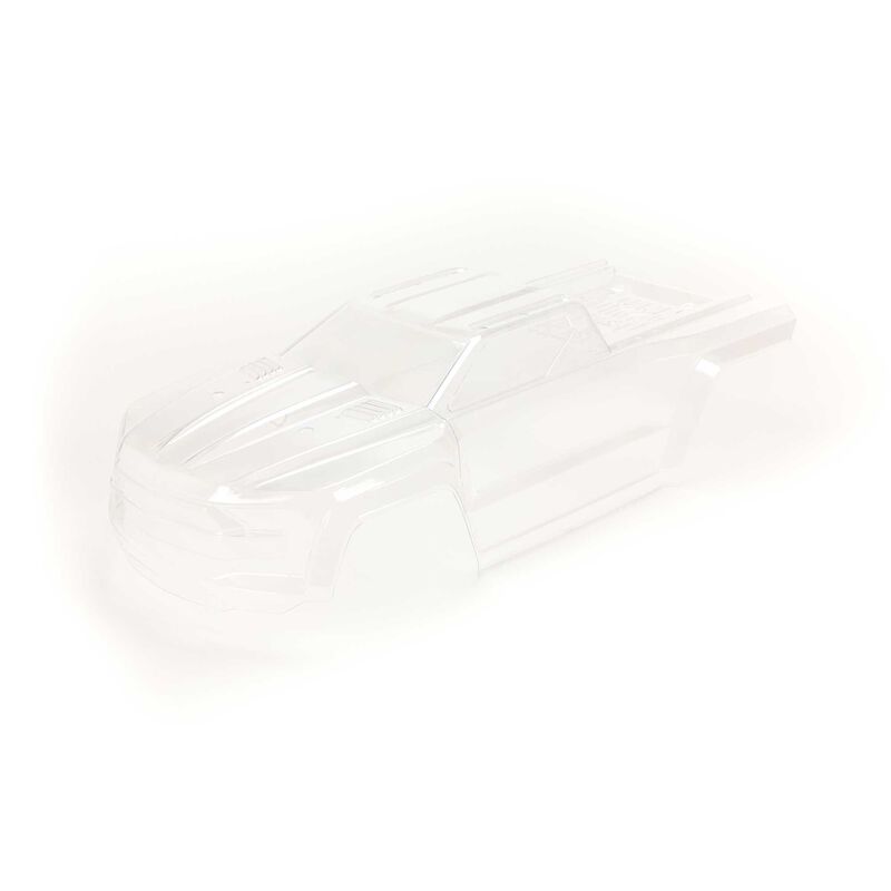 Kraton 8s clear body shell with decals