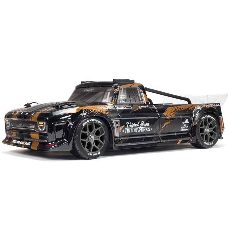 ARRMA 1/8 Infraction 4x4 Brushless 3S Truck RTR Ouro
