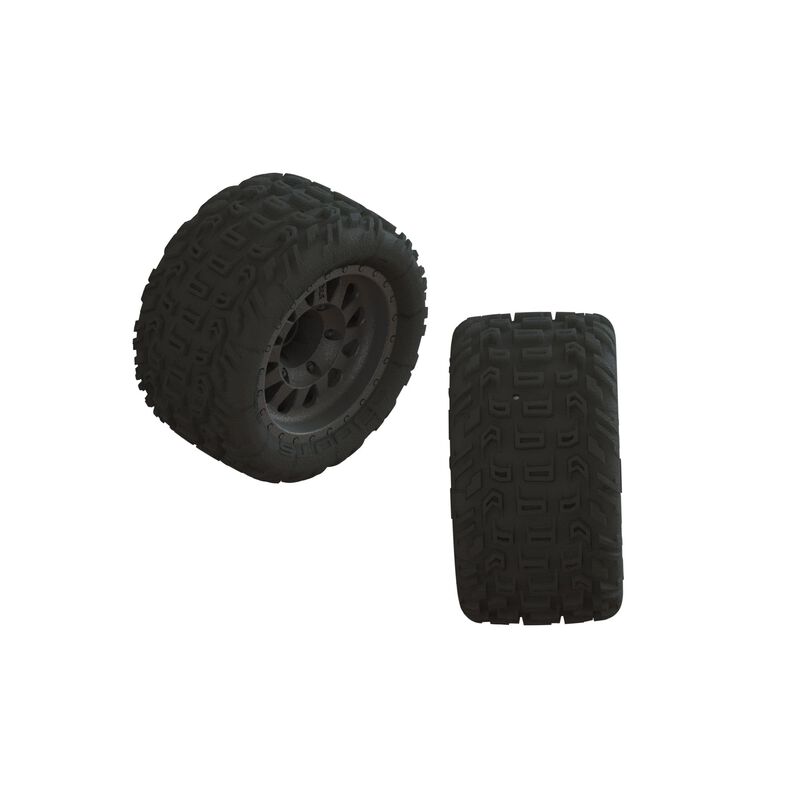 1/10 dboots katar mt pre-mounted tire 14mm he