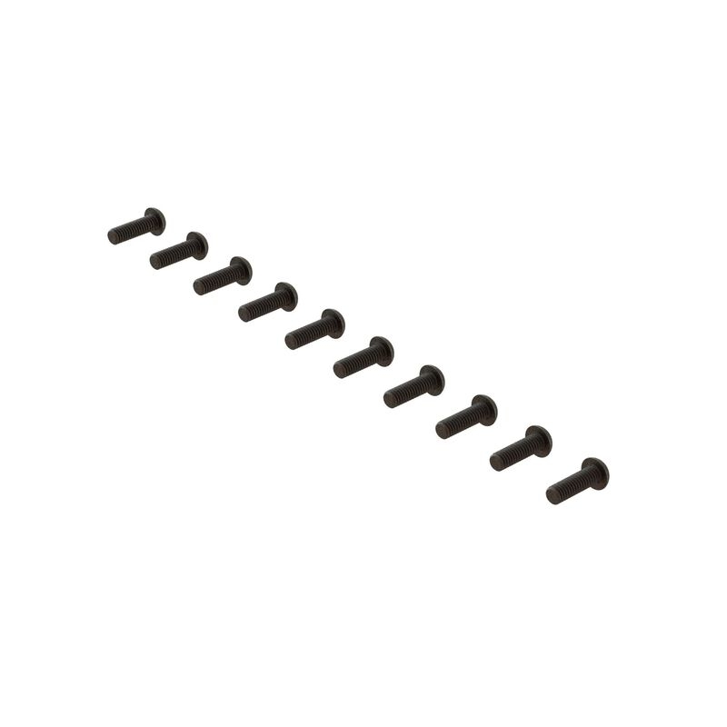 Flanged button head screw m2.5x8mm (10)