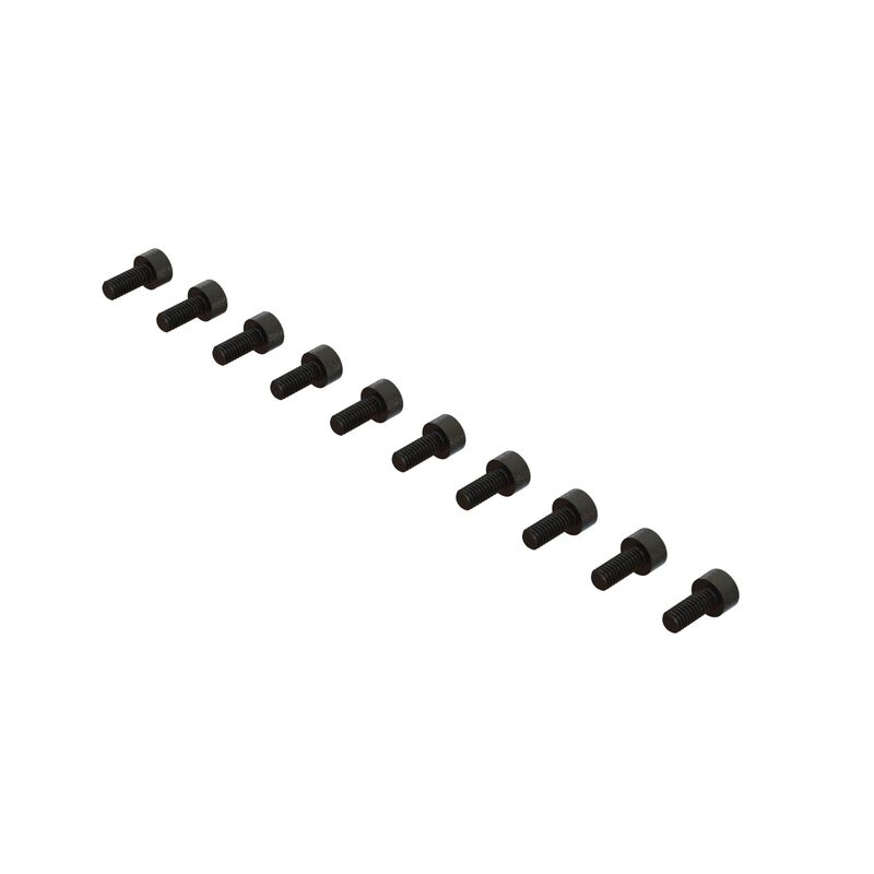 Cap head hex machine screw m2.5x6mm (10)