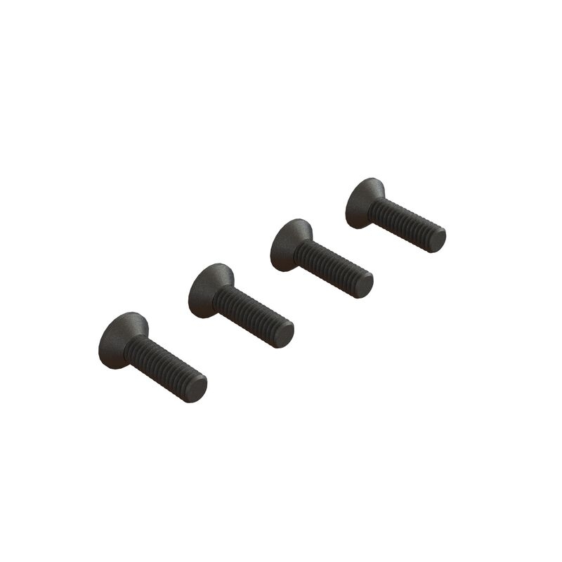 Flat head screw m4x14mm (4)