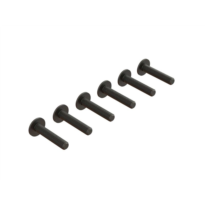Flanged button head screw m4x20mm (6)