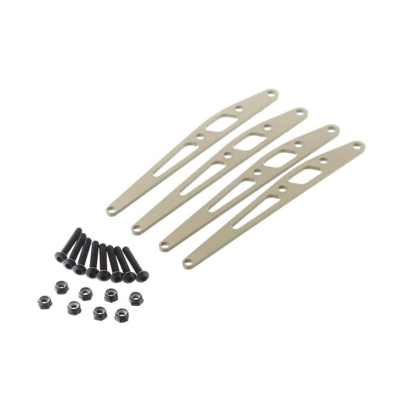 Lower Link Plate Set Aluminum 4x