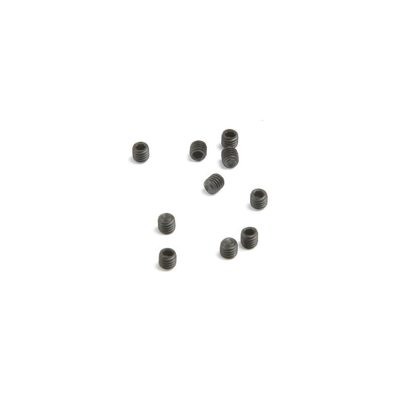 M3x3mm Set Screw (Black) (10pcs)
