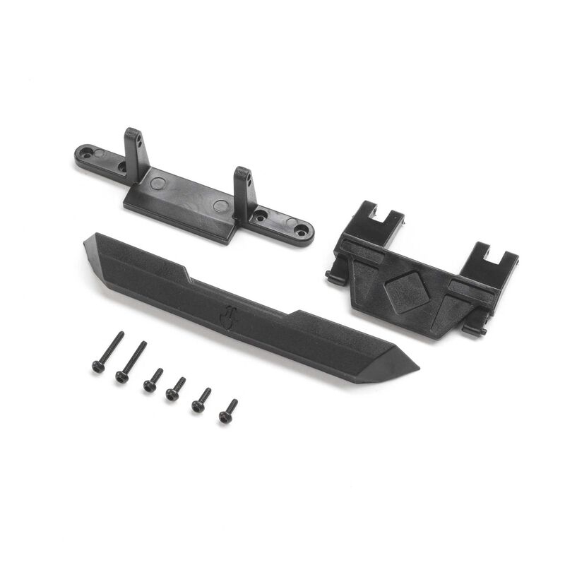 Rear bumper & hinge: scx24 jeep jt gladiator