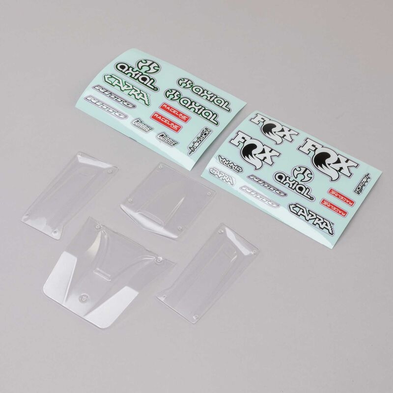 Body panel set, clear, capra:utb18