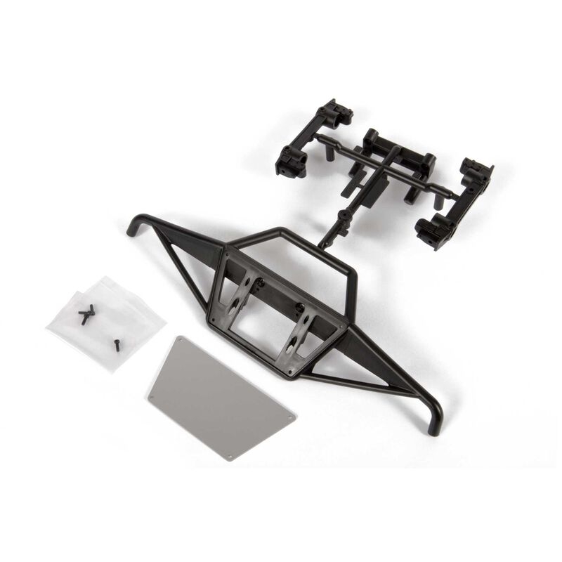 1955 ford front tube bumper & alum plate