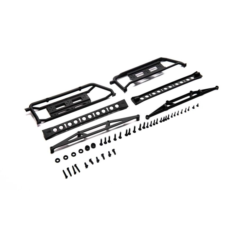 Overland bed rack set